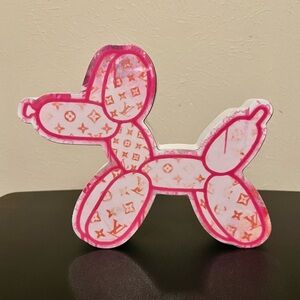 Louis Vuitton Pink Monogram Balloon Dog